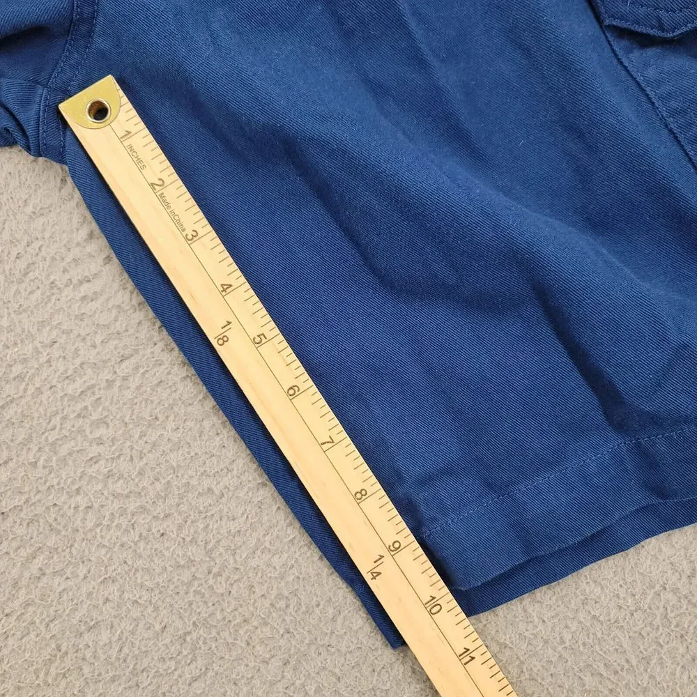 Chaps Shorts Mens 38 Blue‎ Cargo Chino 10